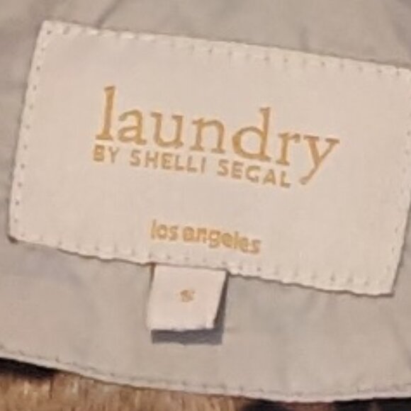 Laundry by Shelli Segal Women's Khaki Quilted Puffer Jacket, Size Small - Picture 5 of 5